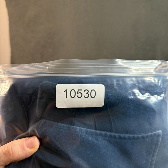 Proper Cloth Shirt Mens 4XL Blue Linen Long Sleeve Button Up Baird McNutt - Picture 12 of 12